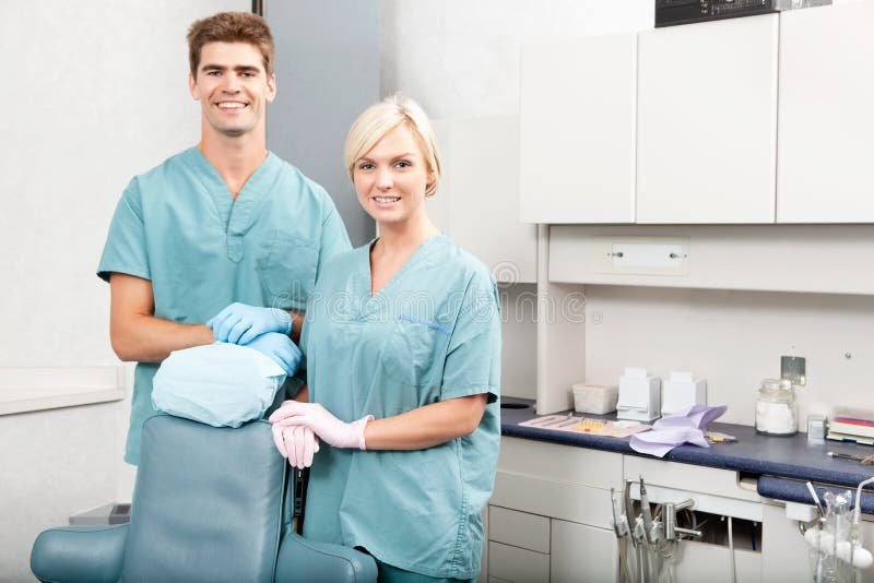 Equipo dental profesional